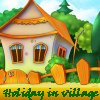 Holiday in village