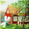 Toy house. Hidden objects