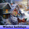Winter holidays. Find obj…